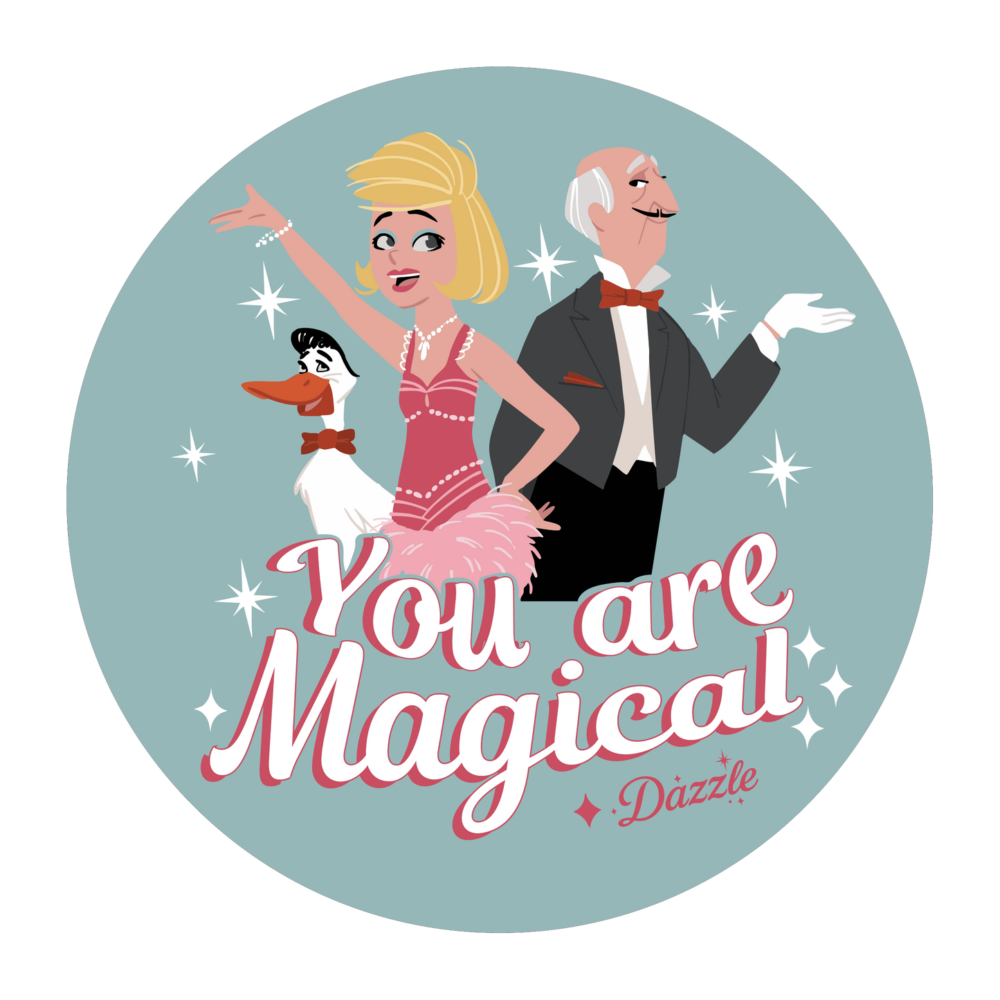 You Are Magical Vinyl Sticker