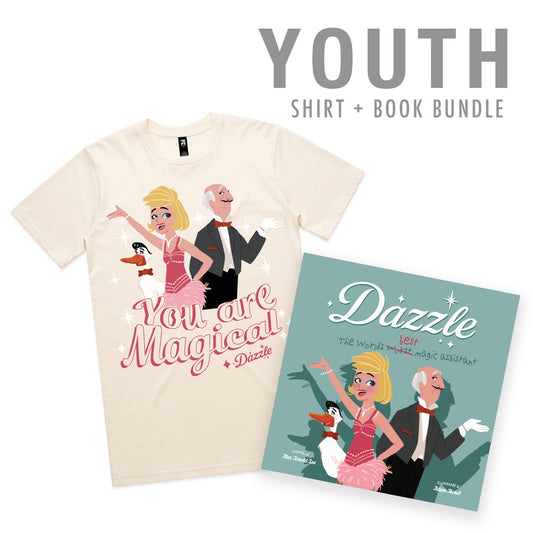 Book & Youth T-Shirt Bundle 10% off (You Are Magical)