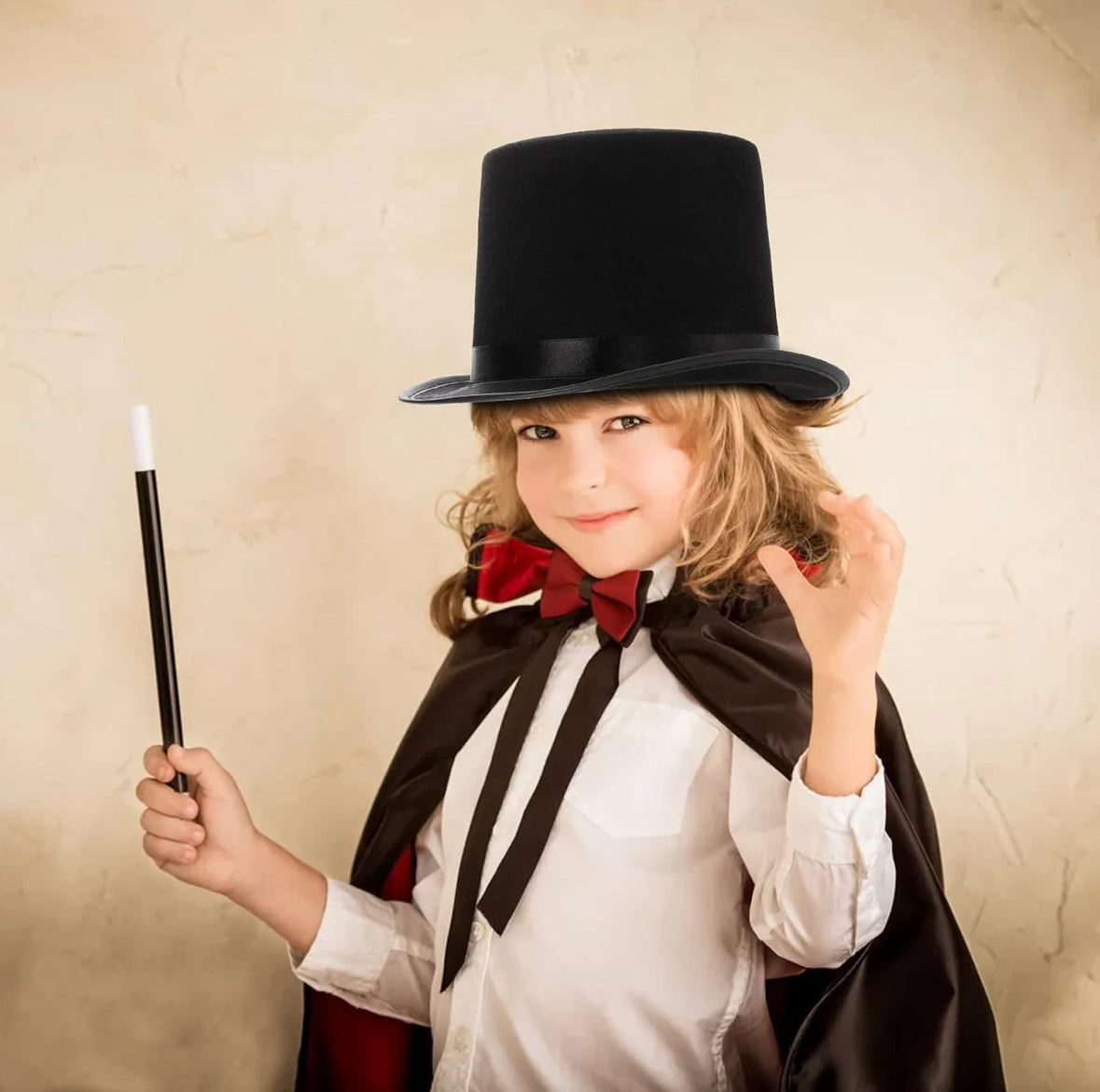 Black Magic Top Hat for Kids